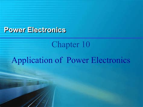 Power Electronics