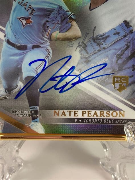 2021 Topps Gold Label Framed Autographs Gold FA NP Nate Pearson 1