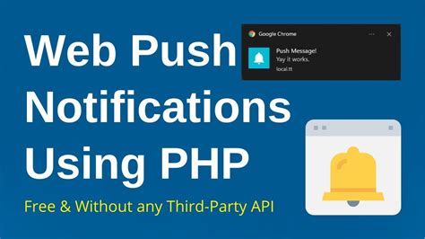 Web Push Notifications Using Php Push Notifications Implementation In