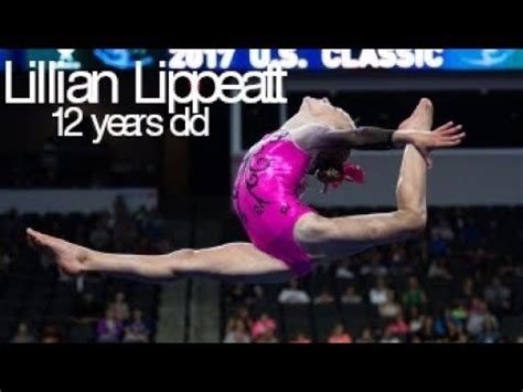 Lillian Lippeatt Amazing 12 Year Old Gymnast Jr Elite YouTube