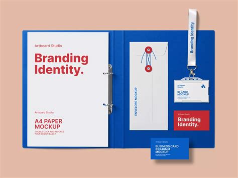 Artboard Studio Templates Branding Identity Mockup