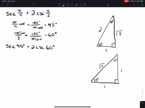 SOLVED:Find the exact value of each expression. Do not use a calculator ... 