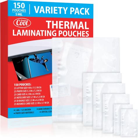 Amazon Gbc Laminating Sheets Thermal Laminating Pouches