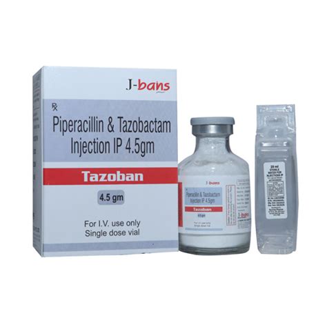 Liquid Gm Piperacillin And Tazobactam Injection Ip At Best Price In