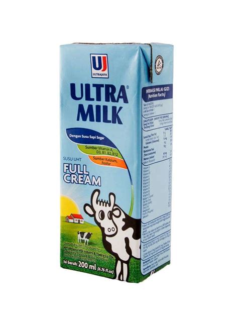 Promo Ultra Milk Full Cream Coklat Strawberry 200 Ml Diskon 11 Di