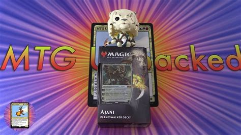 Core Set Ajani Planeswalker Deck Unboxing Youtube