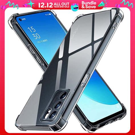 Clear Tpu Case For Oppo A17 A16 A16s A15 A15s A16k A16e A3s A5 A5s A7