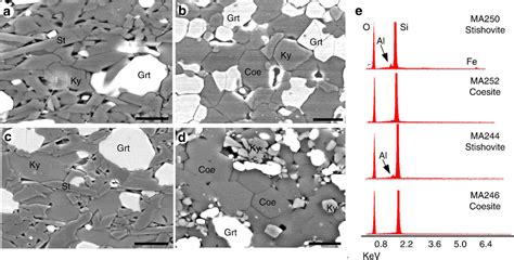 Figure 2 From Evidence Of Former Stishovite In Metamorphosed Sediments