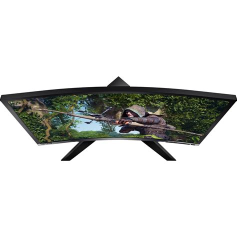 Best Buy Lenovo 27 LED Curved FHD GSync Monitor Black 65BEGCC1US