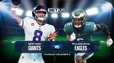 Giants Vs Eagles Prediction Stream Odds And Picks Jan 8