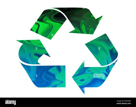 Blue Recycle Logo