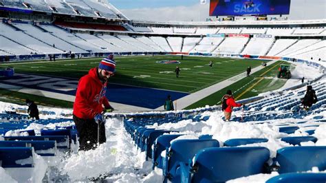 Hundreds line up at Highmark Stadium in Buffalo to shovel snow – NBC ...