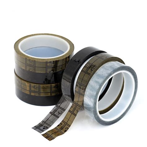 Clear Yellow Grid Anti Static Adhesive Tape For Electronic Products Esd