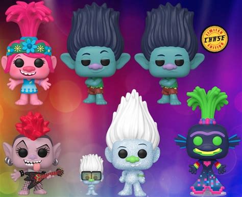 Funko Pop Trolls Checklist, Gallery, Exclusives List, Variants, Set Info