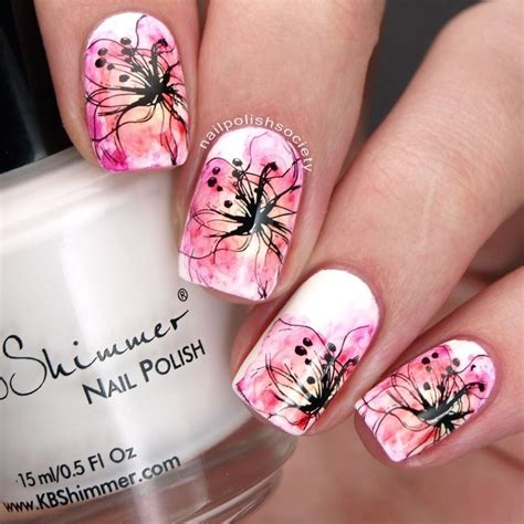 Unusual Watercolor Nail Art Ideas That Looks Cool Addicfashion