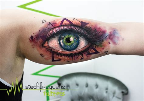 Watercolor Eye Tattoo At Explore Collection Of