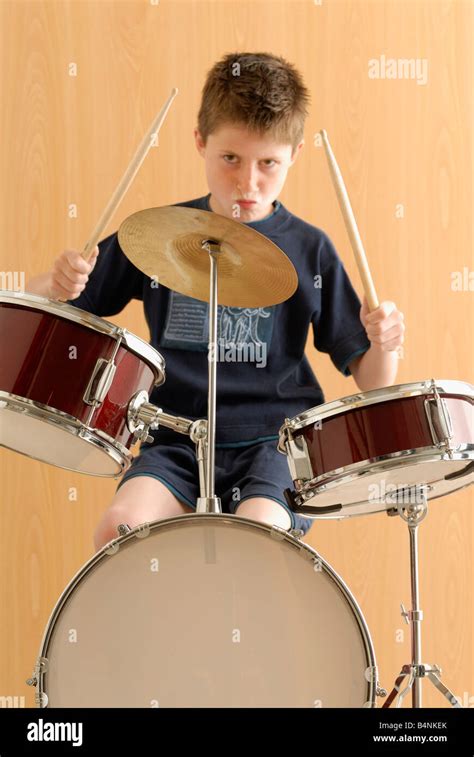 a child playing the drums Stock Photo - Alamy