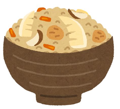 炊き込みご飯のイラスト かわいいフリー素材集 いらすとや