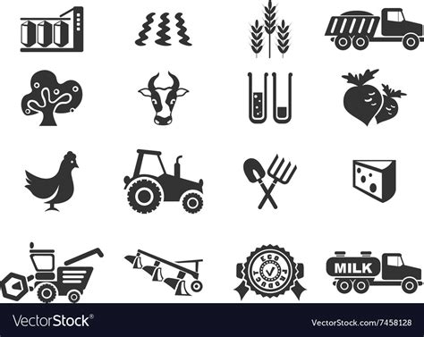 Agricultural Icon Royalty Free Vector Image Vectorstock