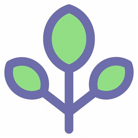 Green Leaf Leaves Nature Plant Icon Download On Iconfinder