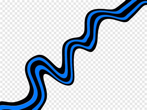 Lines Blue And Black Curve Line Illustration Png Pngegg