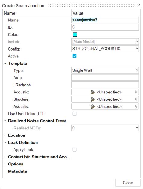 create  area junction