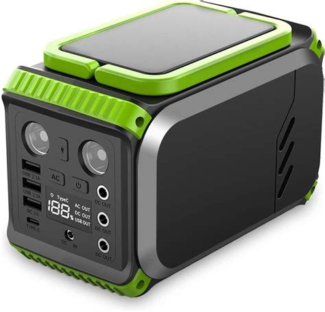 Tacklife Wh Portable Power Station Solar Ready Battery Generator