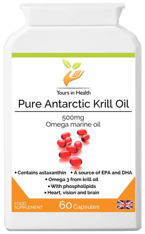 Pure Antarctic Krill Oil Yours In Health LTD