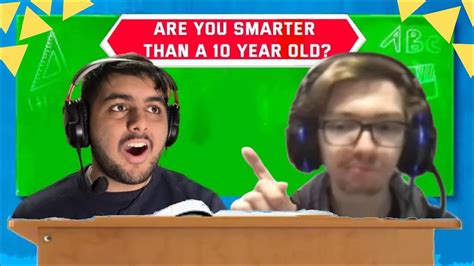 Are You Smarter Than A 10 Year Old Tiad Edition Youtube