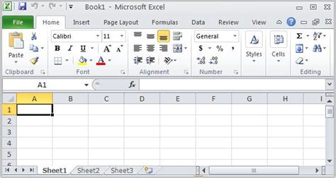 Functions of Microsoft Excel Menu Bar