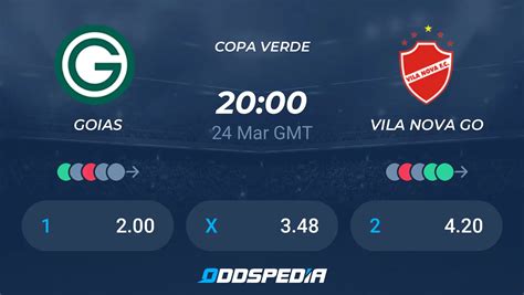 Goiás X Vila Nova Go Placar Ao Vivo Palpites Estatísticas Odds