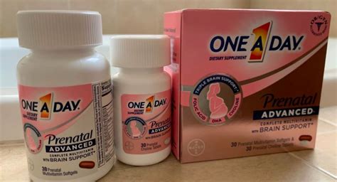 Over 50 Off One A Day Womens Prenatal And Choline Multivitamin 60 Count