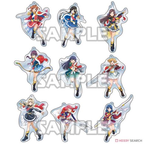 Shojo Kageki Revue Starlight Re Live Acrylic Key Ring St Anniversary