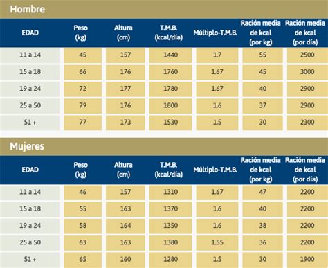 ¿cuántas Calorías Debemos Consumir Al Día Cuantas Calorias