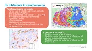 Grundvattenkartläggningen i Danmark Niels Richardt PPT