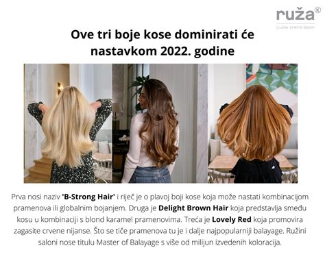 Ove Tri Boje Kose Dominirati E Nastavkom Godine Fashionmag