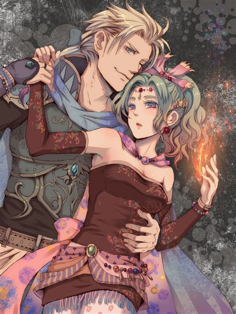 Terra Branford And Edgar Roni Figaro Final Fantasy And 1 More Drawn