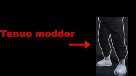 Comment Avoir Une Tenue Modder Avec Le Jogger Noir Avec Codage YouTube