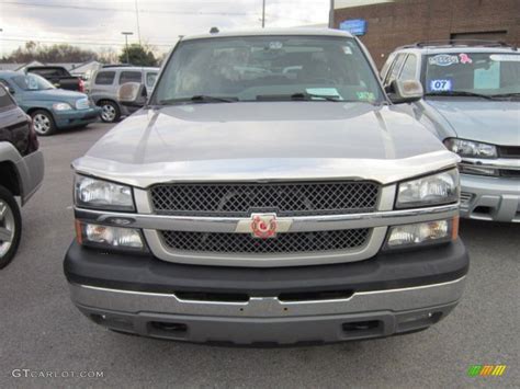 2005 Silver Birch Metallic Chevrolet Silverado 1500 Lt Crew Cab 4x4 56873555 Photo 2