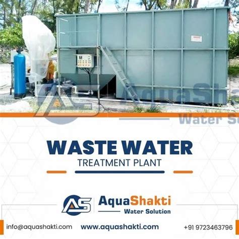 Industrial Wastewater Prefabricated Sewage Treatment Plants Capacity