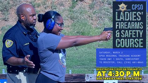 Press Releases | Caddo Sheriff offers women's firearms training and ...