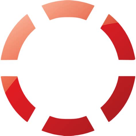 Web 2 Ruby Red Circle Dashed 6 Icon Free Web 2 Ruby Red Shape Icons