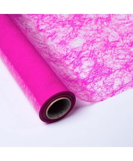 CELOFÁN PROPAK CON HILOS FUCSIA 70cm x 50mts