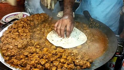 Masala Tawa Kaleji Fry Street Food Karachi Pakistani Street Food