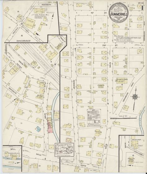 Sanborn Fire Insurance Map From Summerhill Cambria County Pennsylvania Library Of Congress