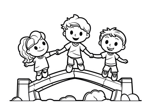 Teamwork Coloring Page For All Ages Coloring Page