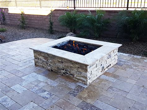 Fire Pits designed by Az Living Landscape. Call 480-390-4477