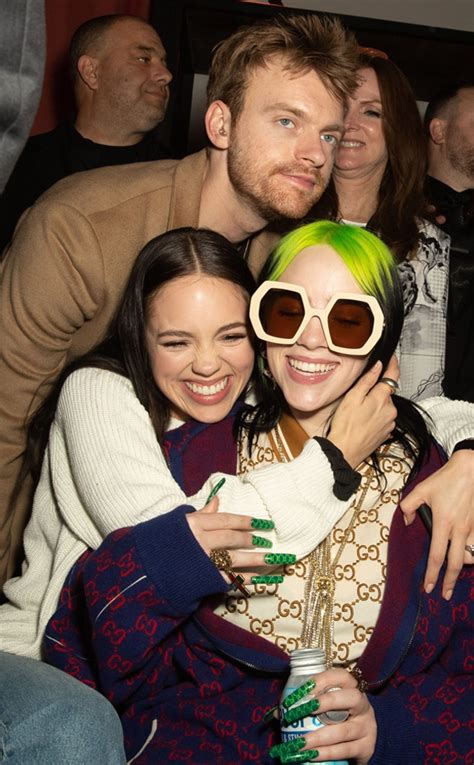 Finneas Oconnell Claudia Sulewski And Billie Eilish From 2020 Grammy