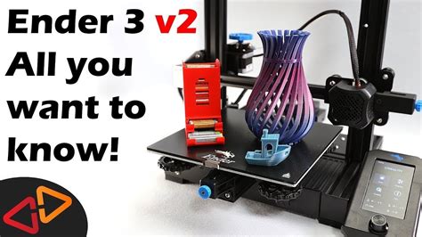 Ender 3 V2 Review The BEST 3D Printer For Beginners In 2021 YouTube