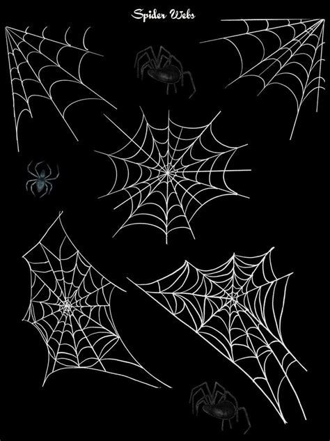 Spiderwebs Halloween Clipart Watercolor Spiderweb Clipart Spider Webs